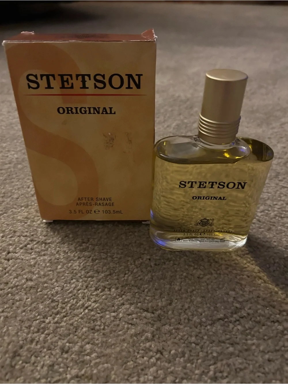 Stetson Original Moisturizer & Body Oil - Gold